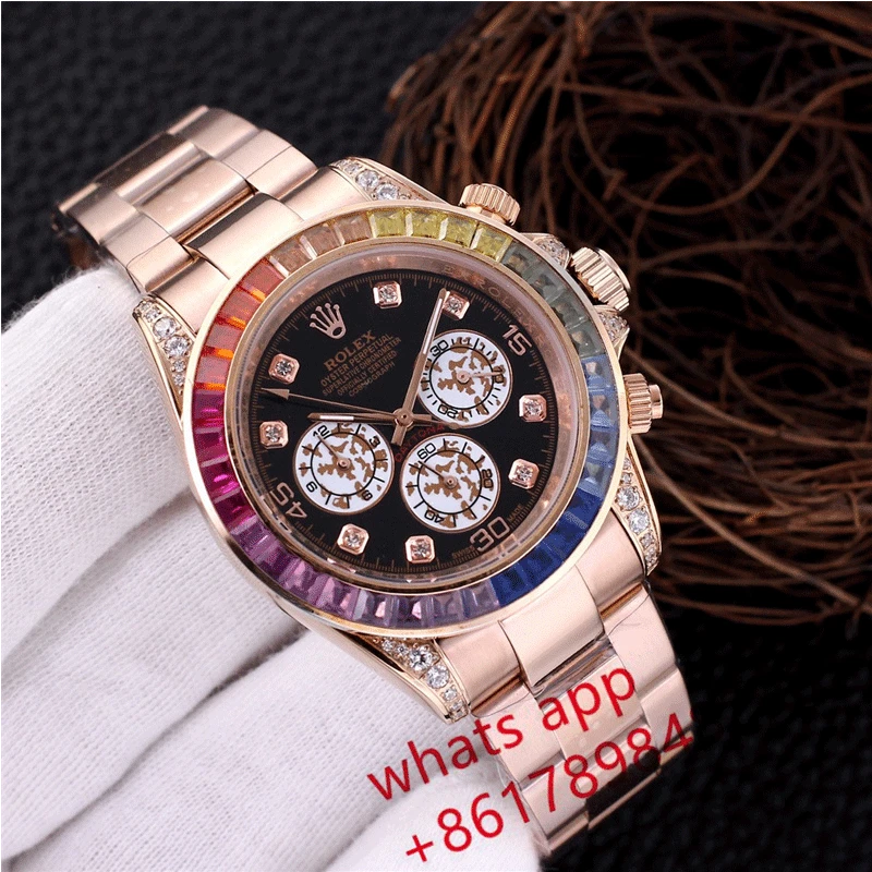 AAA Luxury Top Brand Watches for Men Women Automatic Mechanical Wristwatches Designer Stainless Steel Ceramic Bezel Luminous RX3
AAA Luxury Top Brand Watches for Men Women Automatic Mechanical Wristwatches Designer Stainless Steel Ceramic Bezel Luminous RX3