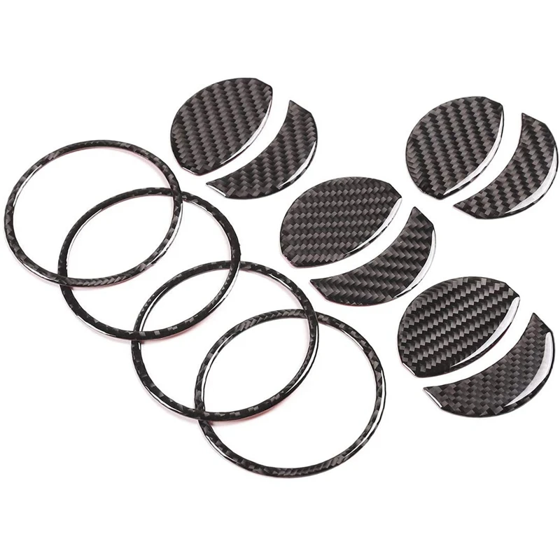 12Pcs for Toyota Tacoma 2015-2020 Car Center Air Conditioning Outlet Vent Trim Cover Carbon Fiber Sticker Accessories
12Pcs for Toyota Tacoma 2015-2020 Car Center Air Conditioning Outlet Vent Trim Cover Carbon Fiber Sticker Accessories