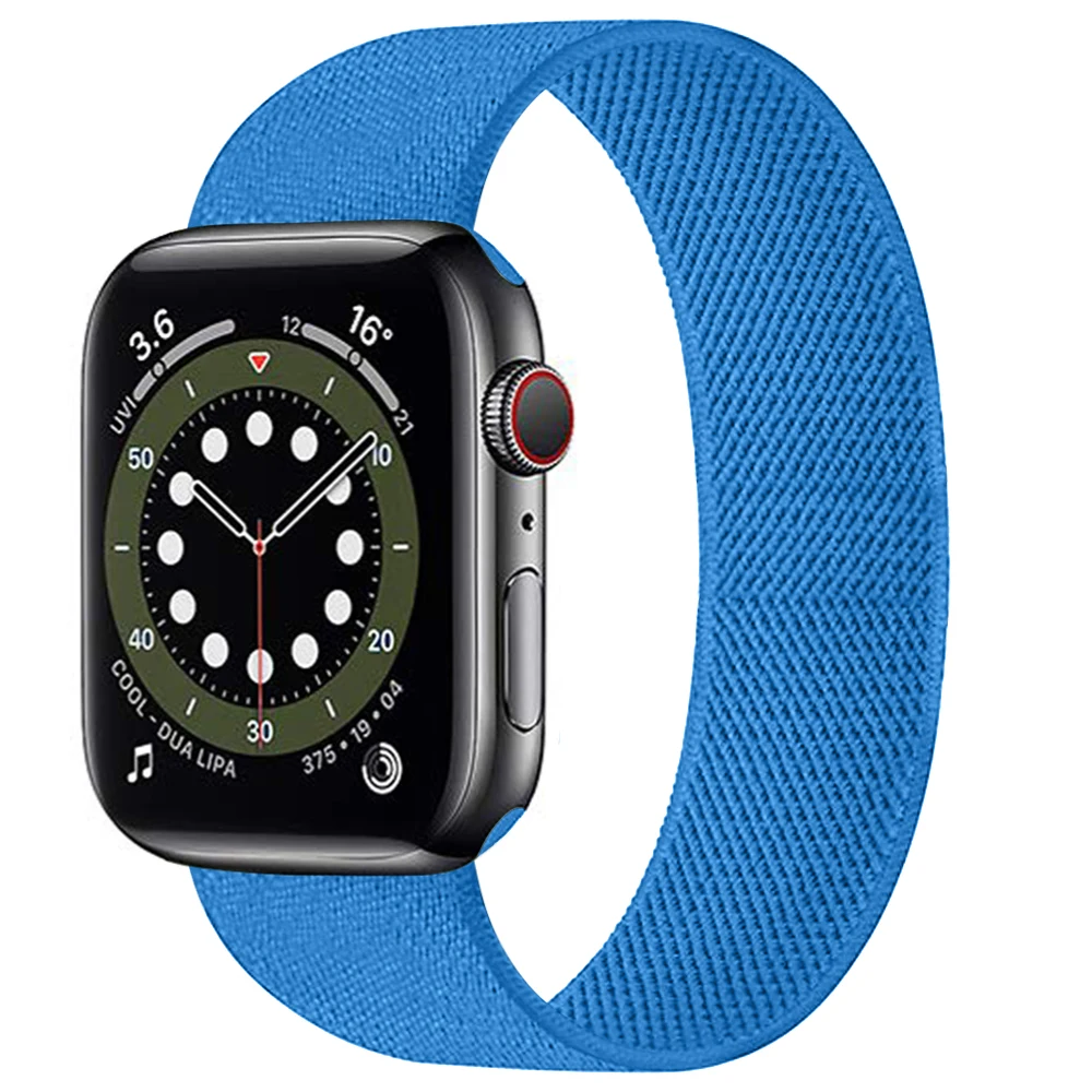Nylon Solo Loop For Apple watch band 44mm 40mm 38mm 42mm Elastic watchband belt bracelet iWatch series 3 4 5 se 6 7 45mm 41mm
Nylon Solo Loop For Apple watch band 44mm 40mm 38mm 42mm Elastic watchband belt bracelet iWatch series 3 4 5 se 6 7 45mm 41mm