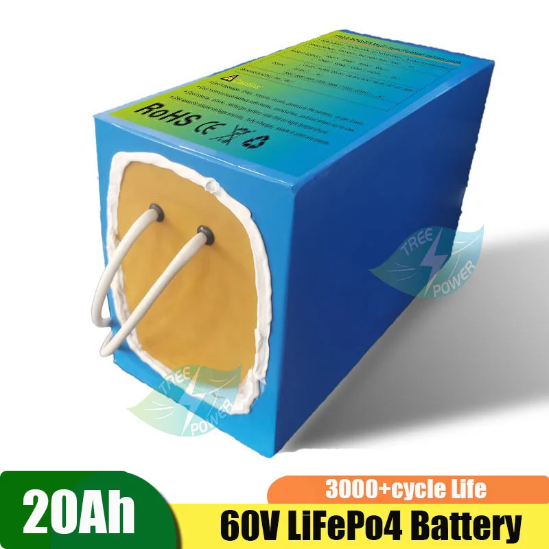 Литий-железо-фосфатный Аккумулятор Lifepo4 60 в 20 ач с BMS для электромобиля, литиевая батарея, Электрический пляжный Автомобиль RV
Литий-железо-фосфатный Аккумулятор Lifepo4 60 в 20 ач с BMS для электромобиля, литиевая батарея, Электрический пляжный Автомобиль RV