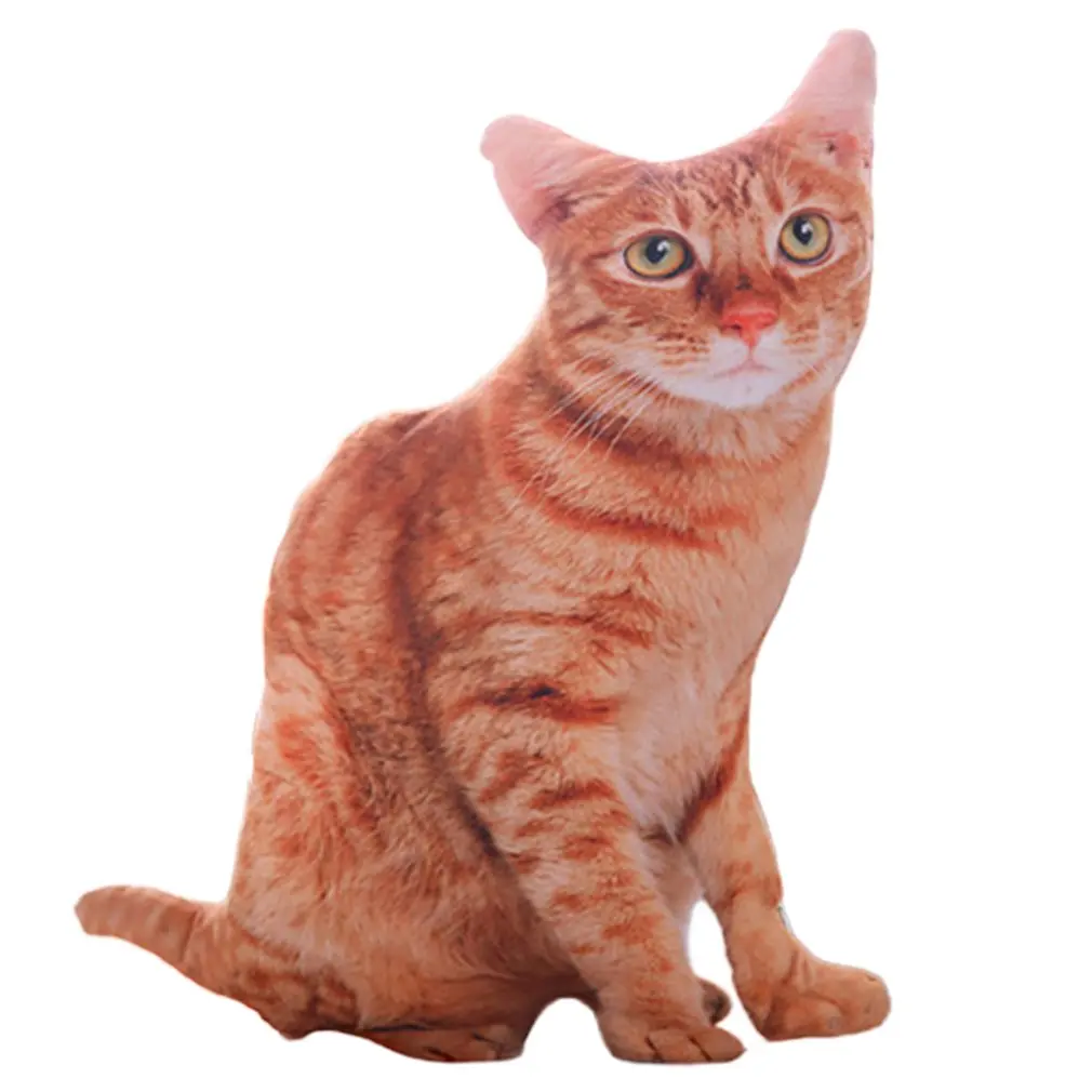 50cm 3D Simulation Plush Cat Pillows Cute Cat Soft Stuffed Animals Cushion Sofa Decor Cartoon Plush Toys for Children Kids Gift
50cm 3D Simulation Plush Cat Pillows Cute Cat Soft Stuffed Animals Cushion Sofa Decor Cartoon Plush Toys for Children Kids Gift