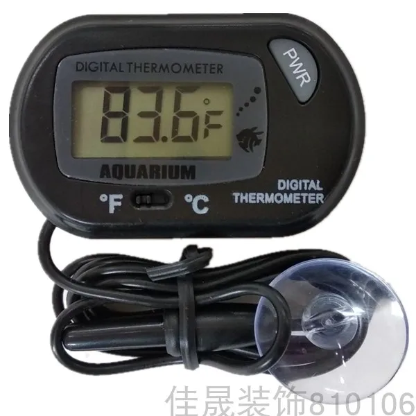 Aquarium thermometer Fishing LCD water thermometer Tropical fish electronic hydrograph fish tank aquarium with Sucker
Aquarium thermometer Fishing LCD water thermometer Tropical fish electronic hydrograph fish tank aquarium with Sucker