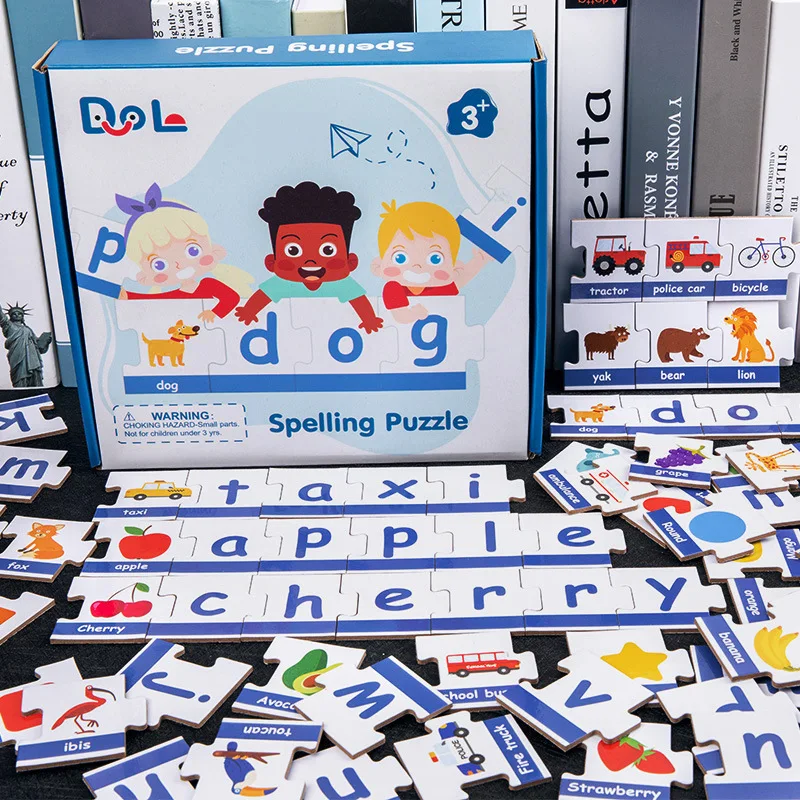 Large Pieces Word Letter Spelling Practice Early Educational Toy For Children Letter Shapes Animal Fruit Car Cognition
Large Pieces Word Letter Spelling Practice Early Educational Toy For Children Letter Shapes Animal Fruit Car Cognition