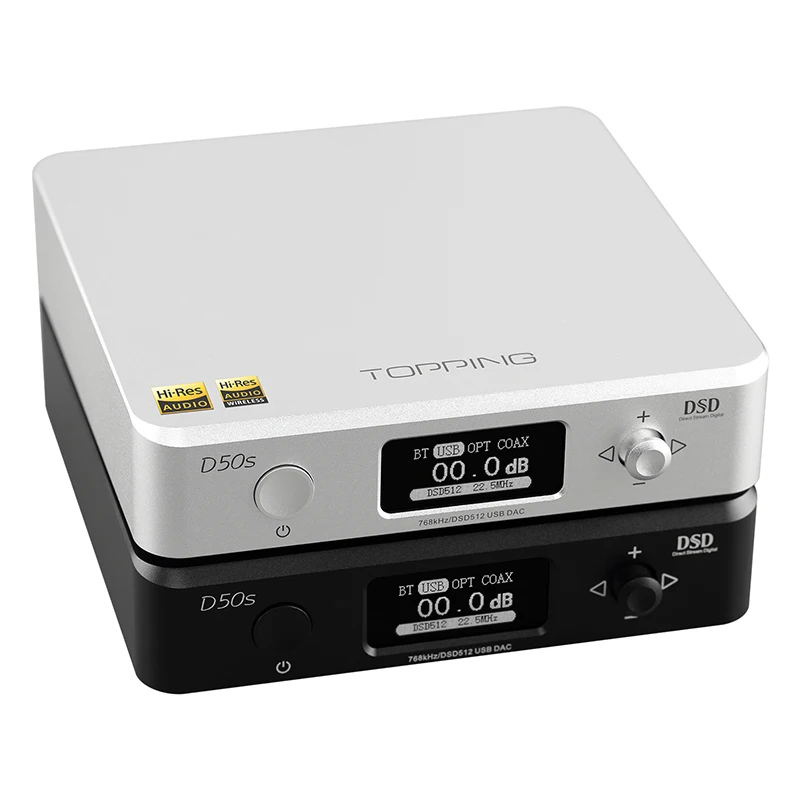 Аудиодекодер D50S, двойной настольный декодер ES9038 DAC Bluetooth 5,0 LDAC DSD512, жесткий декодер, функция предварительного усиления, выход RCA
Аудиодекодер D50S, двойной настольный декодер ES9038 DAC Bluetooth 5,0 LDAC DSD512, жесткий декодер, функция предварительного усиления, выход RCA