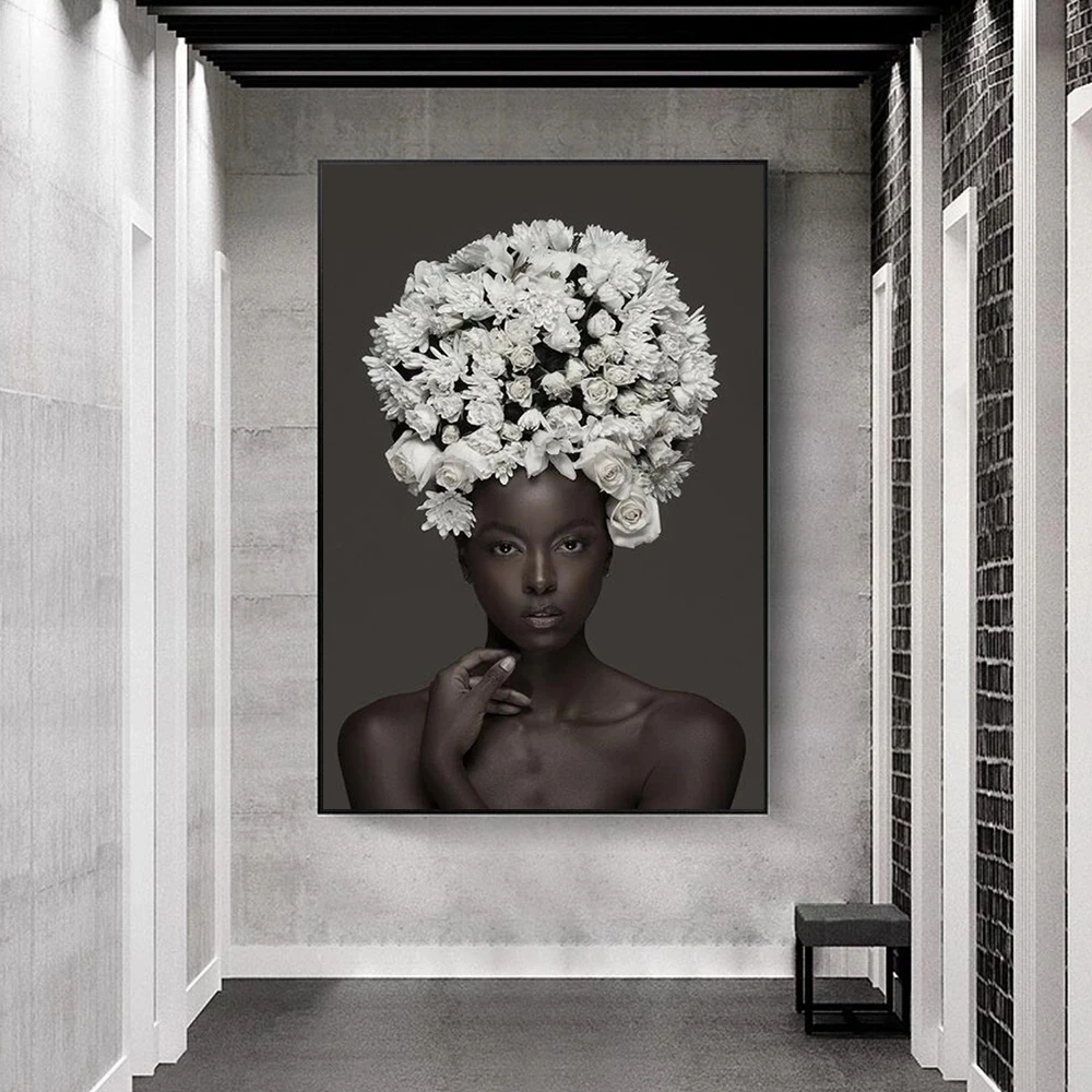 Flowers On Head Canvas Paintings On The Wall Art Posters And Prints African Woman Nordic Art Pictures For Home Decor Cuadros
Flowers On Head Canvas Paintings On The Wall Art Posters And Prints African Woman Nordic Art Pictures For Home Decor Cuadros