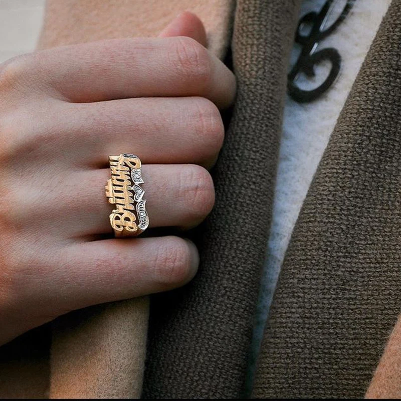 2021 New Personality Hip Hop Ring Women Custom Stainless Steel Name Ring Gold Fashion Punk Letter Exaggerated Unisex Ring Gifta
2021 New Personality Hip Hop Ring Women Custom Stainless Steel Name Ring Gold Fashion Punk Letter Exaggerated Unisex Ring Gifta