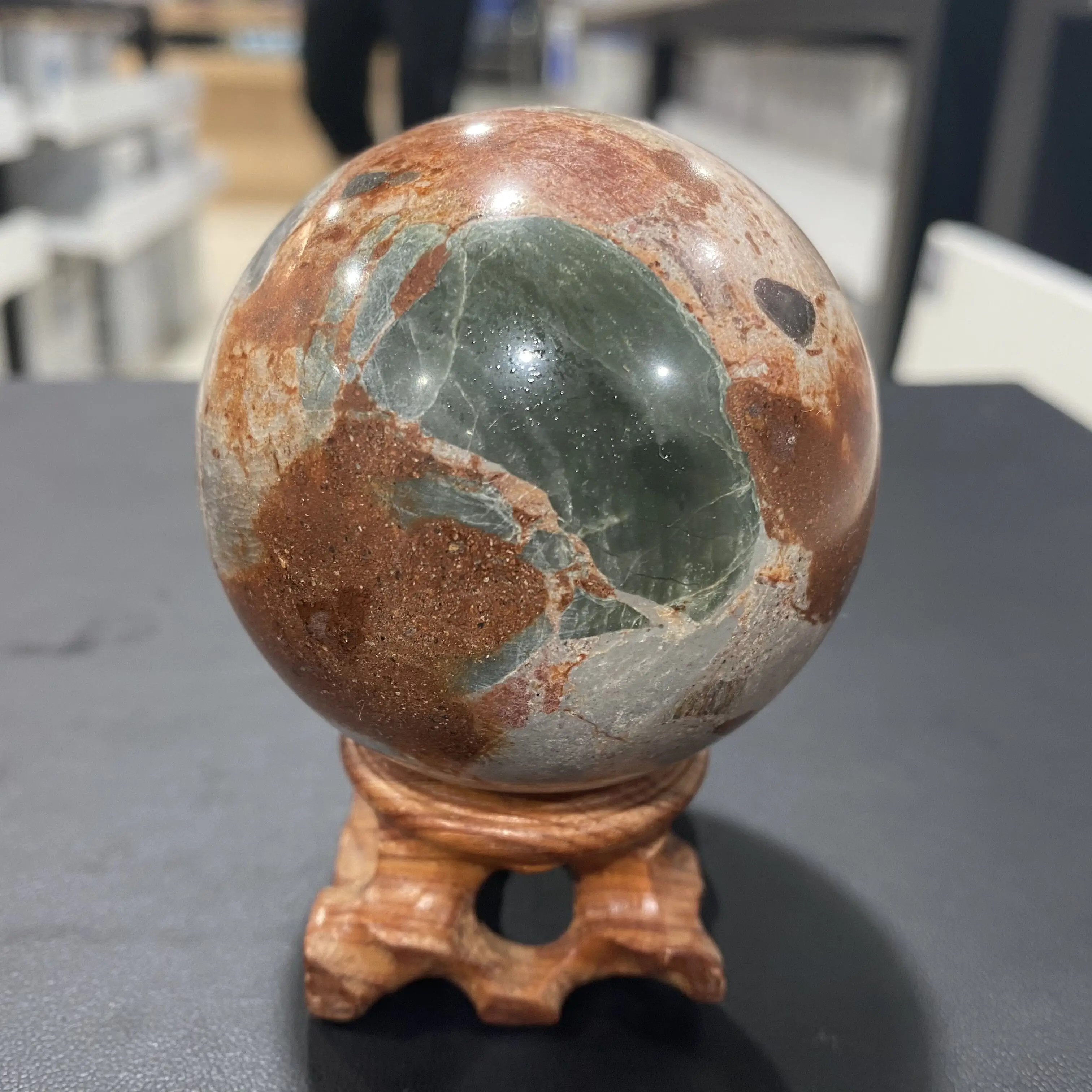 100% Natural Stone Mixed Stone Ball Crystal Ball Home Decoration Astrologer Energy Ball Chakra Feng Shui Healing Ball Gifts 1pcs
100% Natural Stone Mixed Stone Ball Crystal Ball Home Decoration Astrologer Energy Ball Chakra Feng Shui Healing Ball Gifts 1pcs