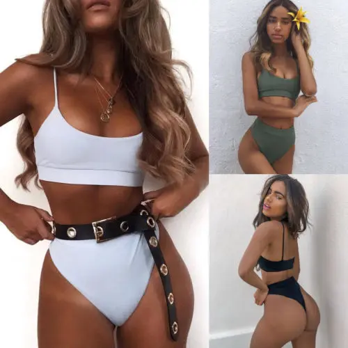 2Pcs Women Sexy Bandage Bikini Push-up High Waist Padded Bra Swimsuit Bathing Thong Monokini Swimwear Beachwear S-XL
2Pcs Women Sexy Bandage Bikini Push-up High Waist Padded Bra Swimsuit Bathing Thong Monokini Swimwear Beachwear S-XL
