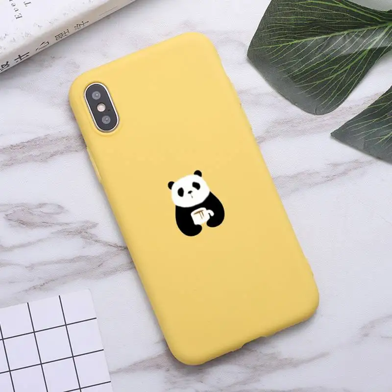 Panda Cat cute design pattern high quality Phone Case shell Candy Color for iPhone 6 7 8 11 12 s mini pro X XS XR MAX Plus 
Panda Cat cute design pattern high quality Phone Case shell Candy Color for iPhone 6 7 8 11 12 s mini pro X XS XR MAX Plus