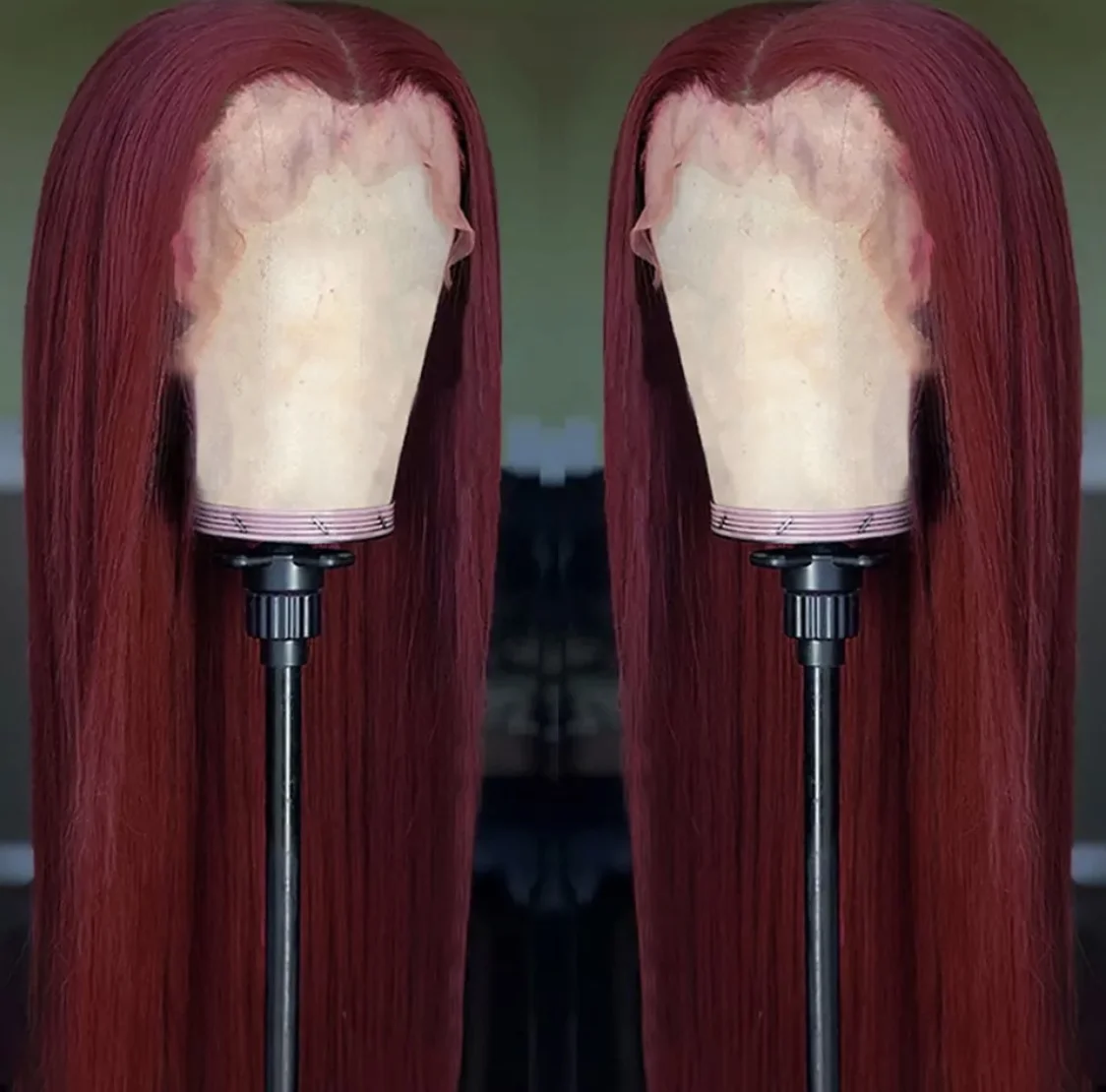 Svipwig Long Glueless Synthetic Lace Front Wig Wine Red Long Straight Lace Wigs Synthetic Hair Wig for Women Daily Wigs
Svipwig Long Glueless Synthetic Lace Front Wig Wine Red Long Straight Lace Wigs Synthetic Hair Wig for Women Daily Wigs