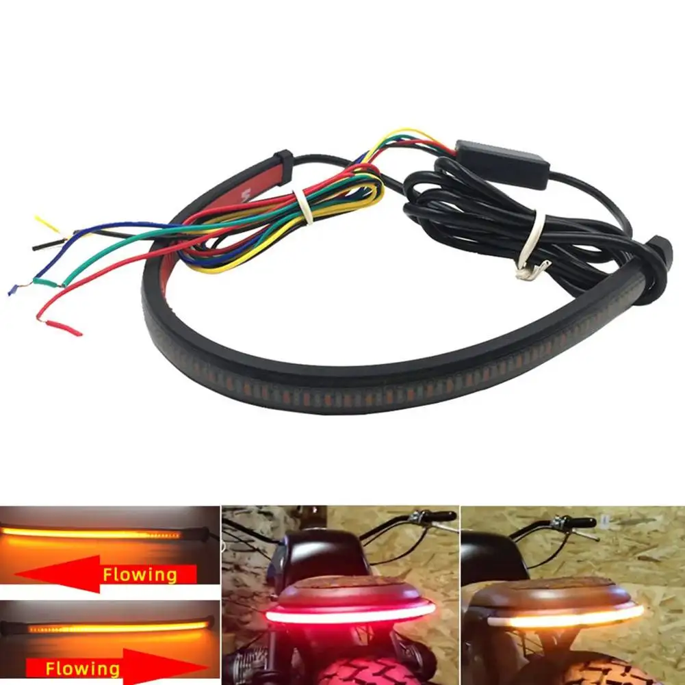 30cm Motorcycle Sequential LED Tail Brake Light Strips Taillight Turn Signal Strip Lights Switchback Flowing
30cm Motorcycle Sequential LED Tail Brake Light Strips Taillight Turn Signal Strip Lights Switchback Flowing