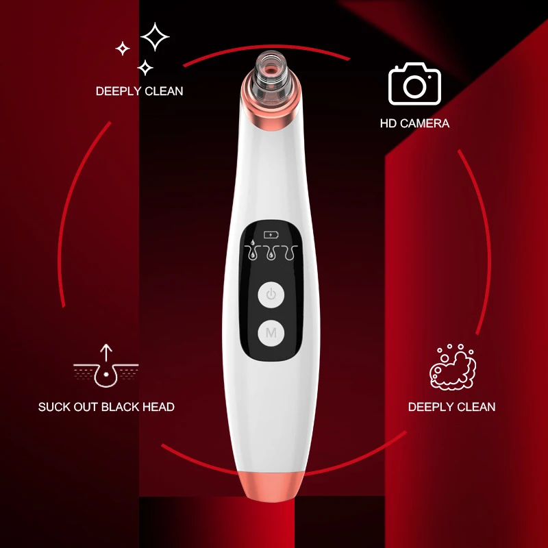 Blackhead Remover Vacuum Electric Nose Face Pore Deep Cleaning Skin Care Cleanser Blackhead Remover Spots Pore Cleaner T Zone
Blackhead Remover Vacuum Electric Nose Face Pore Deep Cleaning Skin Care Cleanser Blackhead Remover Spots Pore Cleaner T Zone