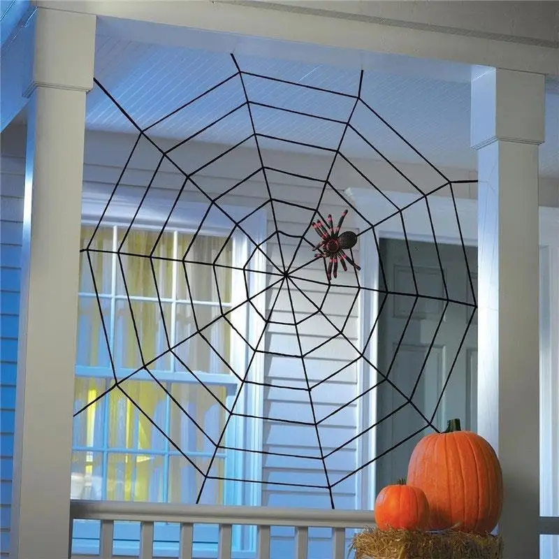 SpiderWeb 3 размера пряжа Хэллоуин Пауки веб Хэллоуин паутины Эластичный Косплей бар атмосфера
SpiderWeb 3 размера пряжа Хэллоуин Пауки веб Хэллоуин паутины Эластичный Косплей бар атмосфера