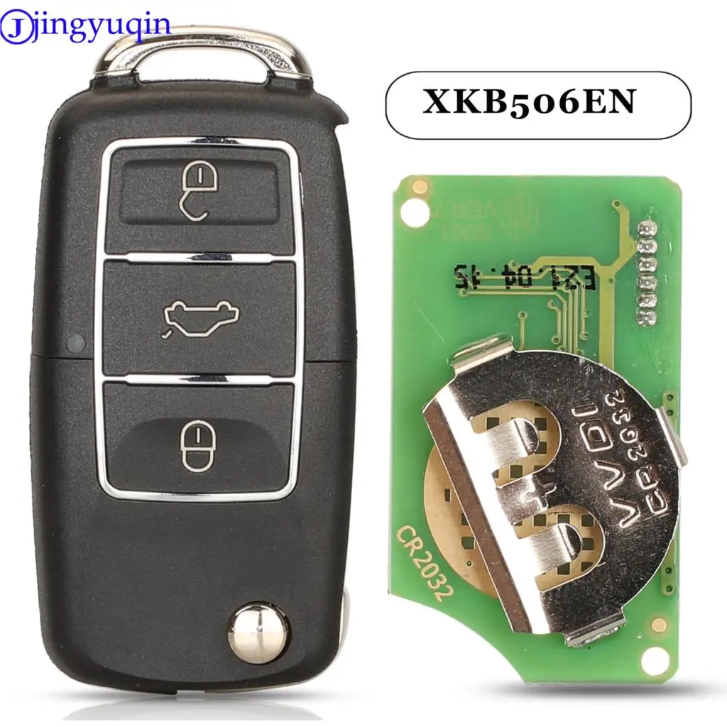 Jingyuqin Xhorse XKB506EN Wired Universal Car Key Remote For Xhorse VVDI Tool For VW B5 3 Buttons
Jingyuqin Xhorse XKB506EN Wired Universal Car Key Remote For Xhorse VVDI Tool For VW B5 3 Buttons