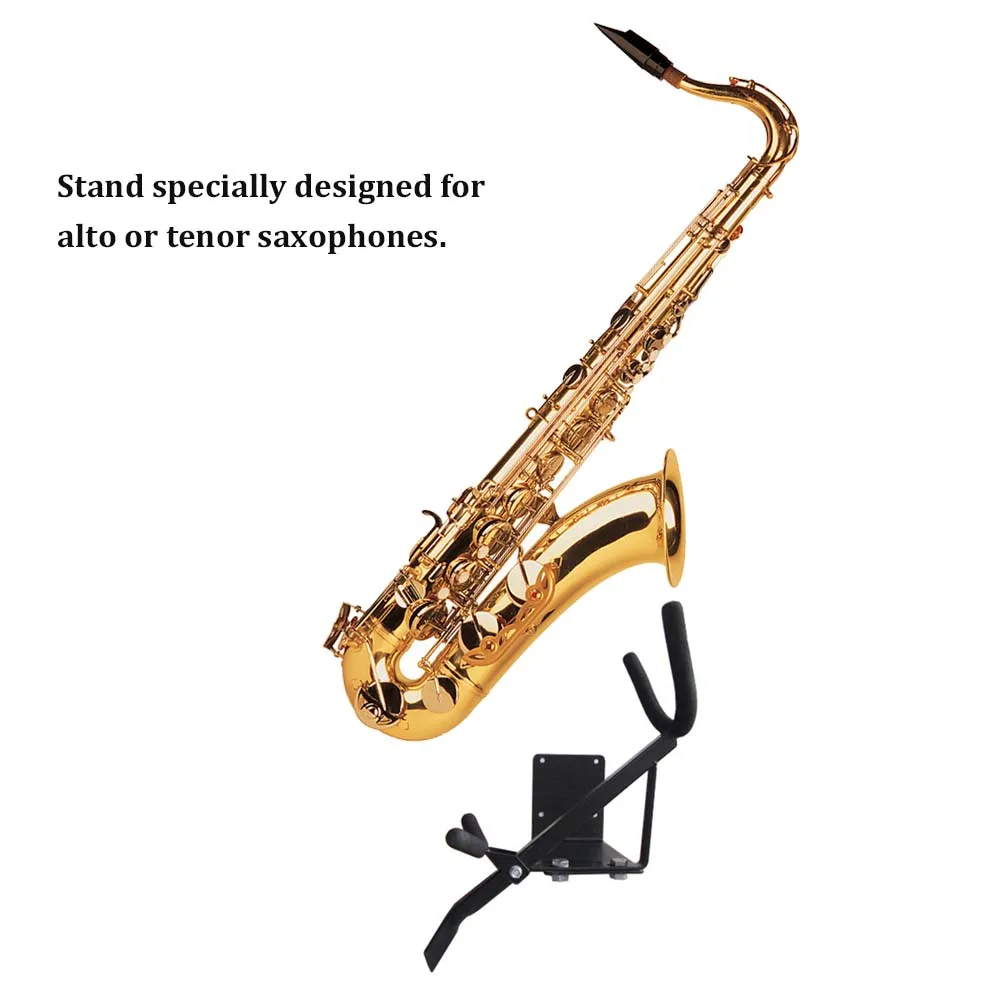 muslady Wall-mounted Alto Tenor Saxophone Stand Sax Holder Saxophone Display Shelf Display Rack Sax Hanger Saxophone Accessories
muslady Wall-mounted Alto Tenor Saxophone Stand Sax Holder Saxophone Display Shelf Display Rack Sax Hanger Saxophone Accessories