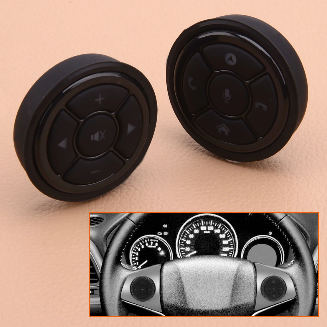 Универсальный пульт дистанционного управления для автомобиля, DVD, GPS, черный, 12 В, беспроводной, с ночным светильник щением
Универсальный пульт дистанционного управления для автомобиля, DVD, GPS, черный, 12 В, беспроводной, с ночным светильник щением