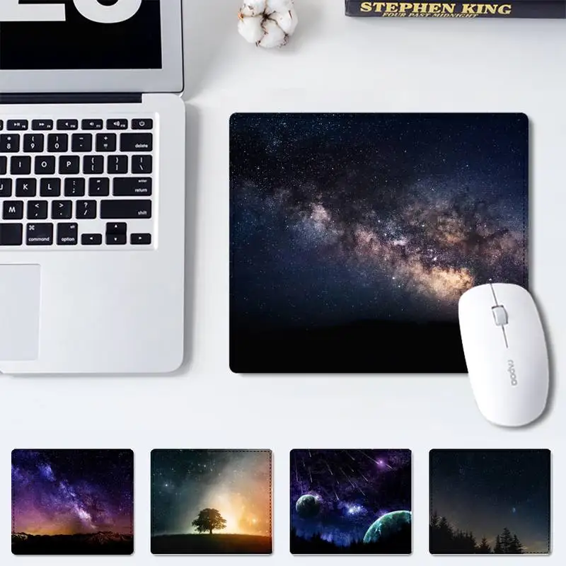 Small Starry Sky Galaxy Mouse Pad mouse non-slip pad player pad small size rubber Gaming mouse Pad office Desk Mat
Small Starry Sky Galaxy Mouse Pad mouse non-slip pad player pad small size rubber Gaming mouse Pad office Desk Mat