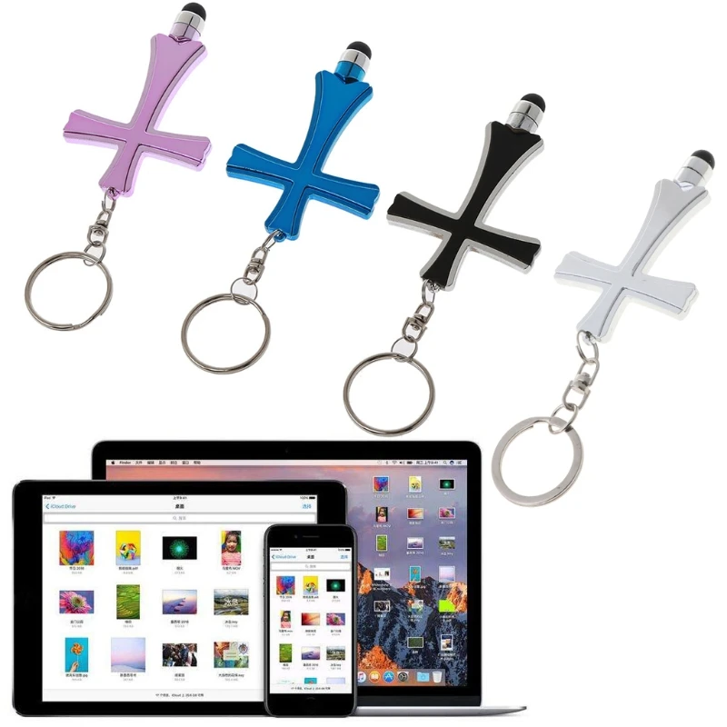 Capacitive Touch Screen Stylus Touch Pen Cross Keychain for Tablet PC Pad Phone 28GE
Capacitive Touch Screen Stylus Touch Pen Cross Keychain for Tablet PC Pad Phone 28GE
