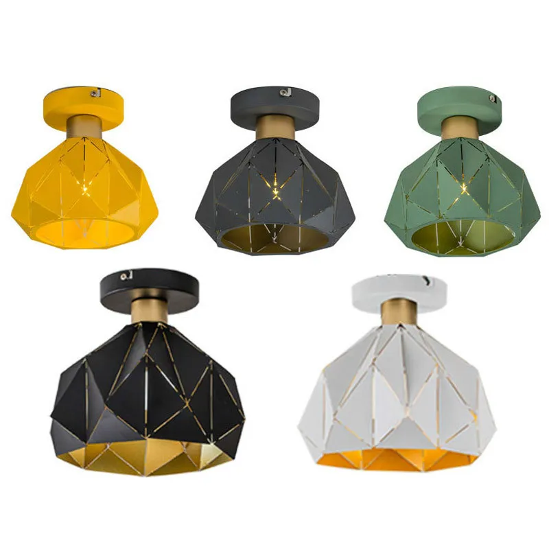 Ceiling lights modern loft decor nordic decoration home living room kitchen lustre led industrielle style light fixtures | Лампы и