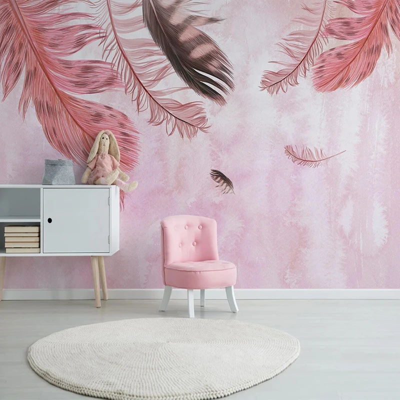 Custom 3D Photo Hand Painted Pink Feather Large Mural Wallpaper Modern Living Room Bedroom TV Sofa Background Wall Decoration
Custom 3D Photo Hand Painted Pink Feather Large Mural Wallpaper Modern Living Room Bedroom TV Sofa Background Wall Decoration