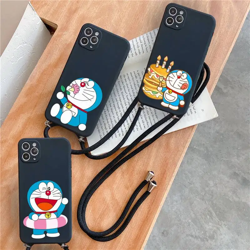 cartoon cute Doraemon Phone Case For iPhone 7 8 11 12 X XS XR MINI Pro Max Plus Strap Cord Chain Lanyard soft
cartoon cute Doraemon Phone Case For iPhone 7 8 11 12 X XS XR MINI Pro Max Plus Strap Cord Chain Lanyard soft