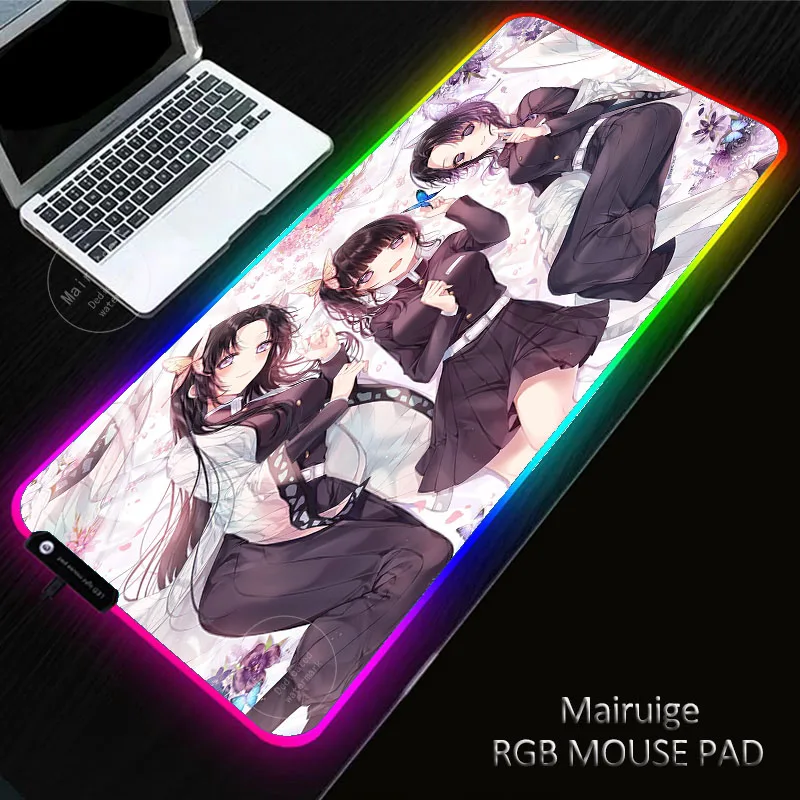 Anime Demon Slayer XXL Mouse Pad Computer RGB Gaming Mousepad Large Game Rubber No-slip Mouse Mat PC Laptop Keyboard Desk Carpet
Anime Demon Slayer XXL Mouse Pad Computer RGB Gaming Mousepad Large Game Rubber No-slip Mouse Mat PC Laptop Keyboard Desk Carpet