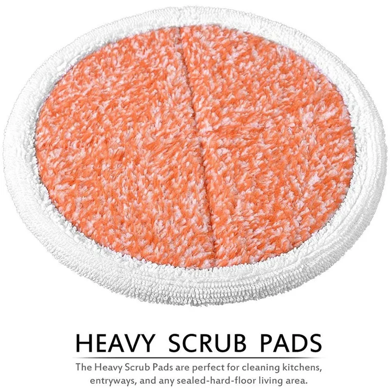 8 Pack Mop Pads Replacement for Bissell Spinwave 2039A 2124, Orange & White
8 Pack Mop Pads Replacement for Bissell Spinwave 2039A 2124, Orange & White