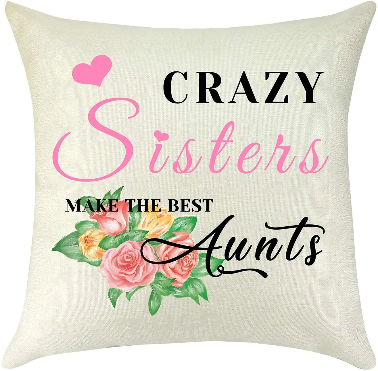 Pillow Cover Case New Aunt Gift Birthday Christmas for Sister Aunt Friend Decorative Cotton Linen Cushion Cover Pillowcase
Pillow Cover Case New Aunt Gift Birthday Christmas for Sister Aunt Friend Decorative Cotton Linen Cushion Cover Pillowcase