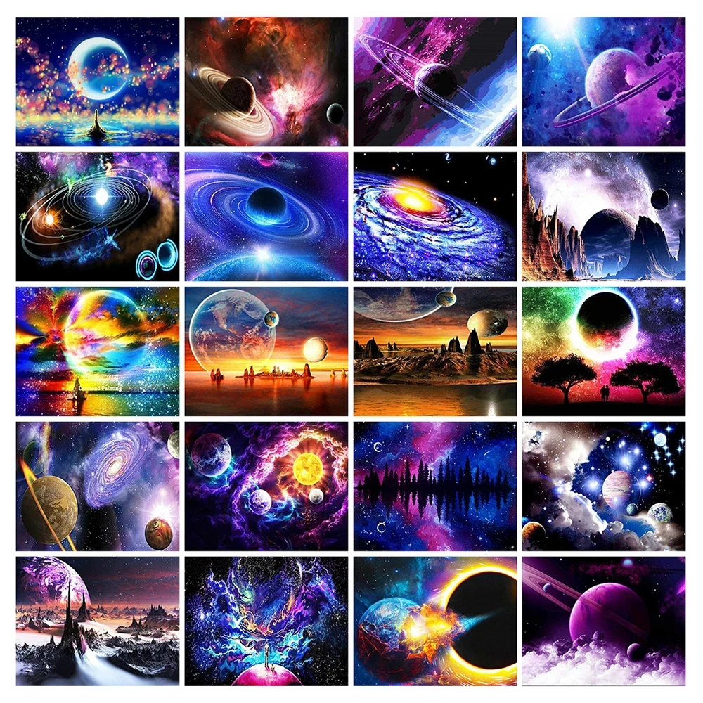 Starry world Full Square Diamond Painting Space 5D DIY Mosaic Diamond Embroidery Landscape Cross Stitch Kit Home Decor
Starry world Full Square Diamond Painting Space 5D DIY Mosaic Diamond Embroidery Landscape Cross Stitch Kit Home Decor
