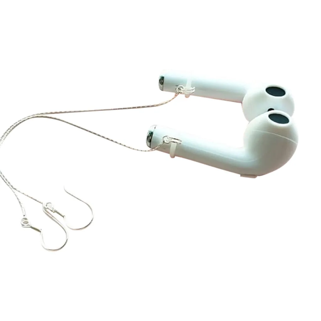 VOBERRY 30% Серебряная Мода без пирсинга Анти потери ушной крючок для AirPods подарок из