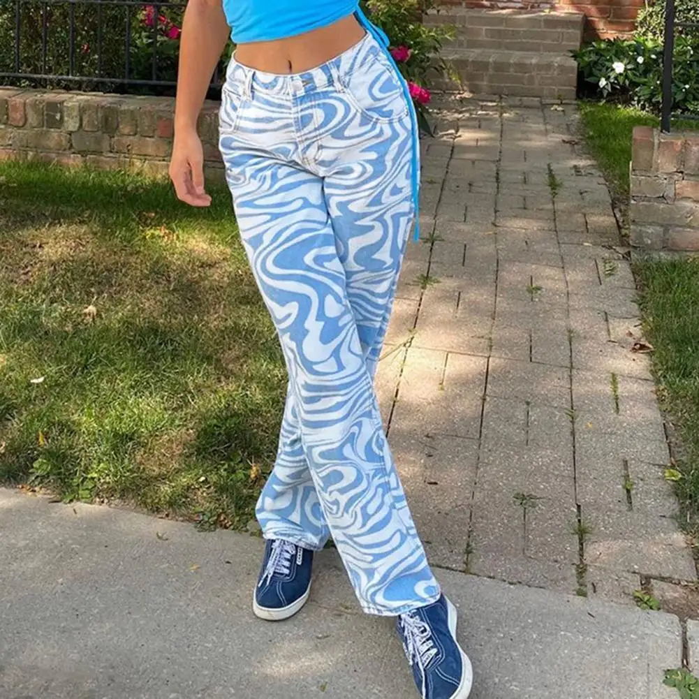 Женские джинсы, Осенние хлопковые смесовые приятные для кожи хлопковые смешанные узкие мешковатые джинсы, прямые брюки с высокой талией дл... 
Женские джинсы, Осенние хлопковые смесовые приятные для кожи хлопковые смешанные узкие мешковатые джинсы, прямые брюки с высокой талией дл...