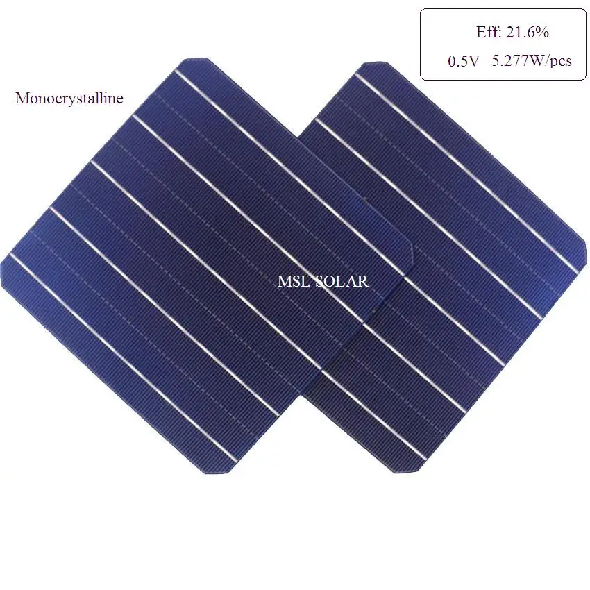 10 шт. моноэлементы солнечных батарей высокой эффективности класс 21.6% A высокое