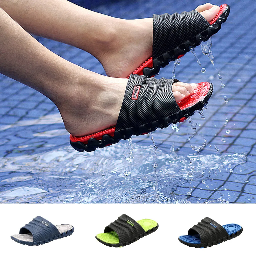 SAGACE slippers Men Gentleman Leisure Massage Health Wear Non-slip Casual Shoes Men Beach Slippers Shoes slippers men Slippers
SAGACE slippers Men Gentleman Leisure Massage Health Wear Non-slip Casual Shoes Men Beach Slippers Shoes slippers men Slippers