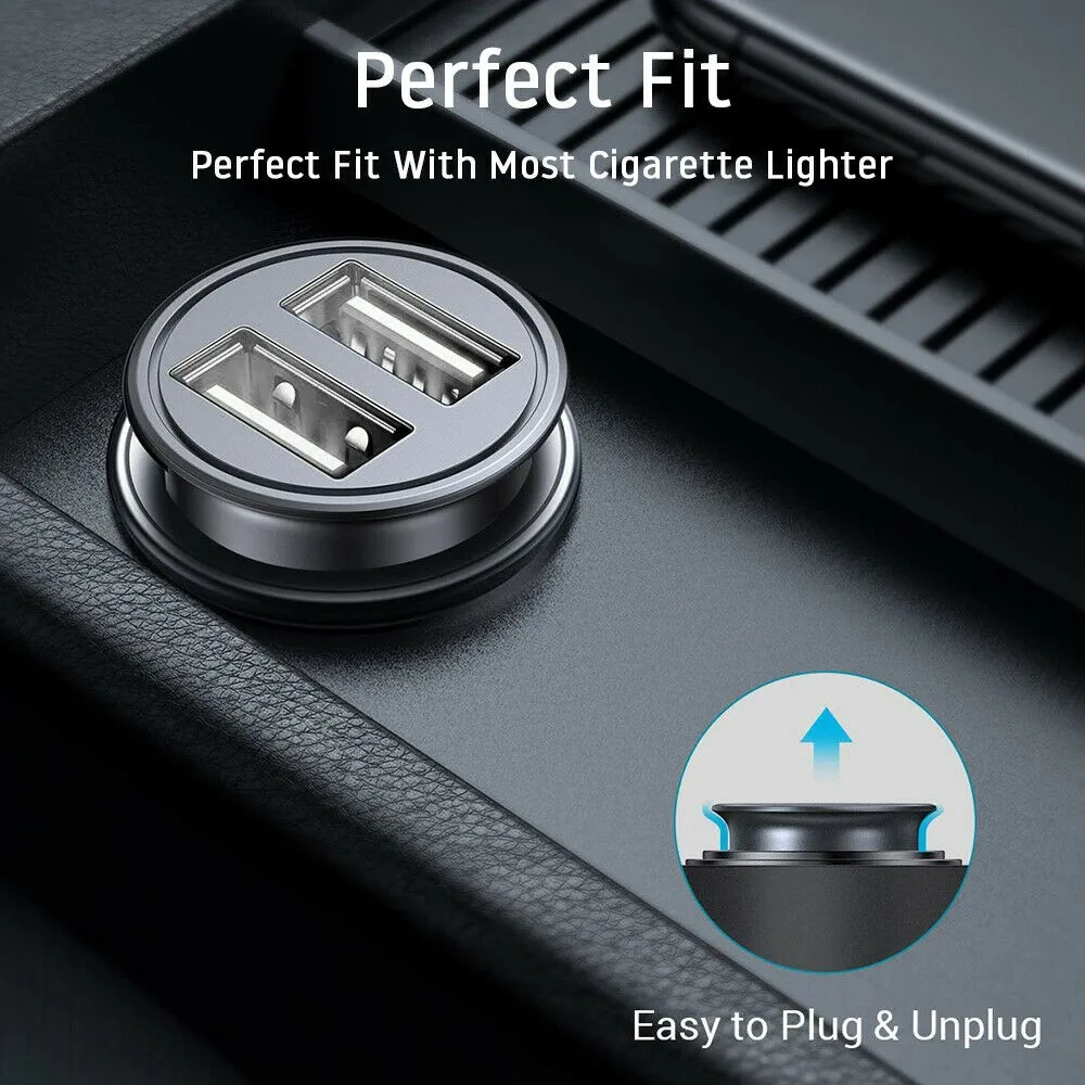 12V~24V Car Lighter Slot 2 Way USB Charger Car Dual Socket 12V Cigaret Lighter Splitter Power Adapter Car USB Charger
12V~24V Car Lighter Slot 2 Way USB Charger Car Dual Socket 12V Cigaret Lighter Splitter Power Adapter Car USB Charger