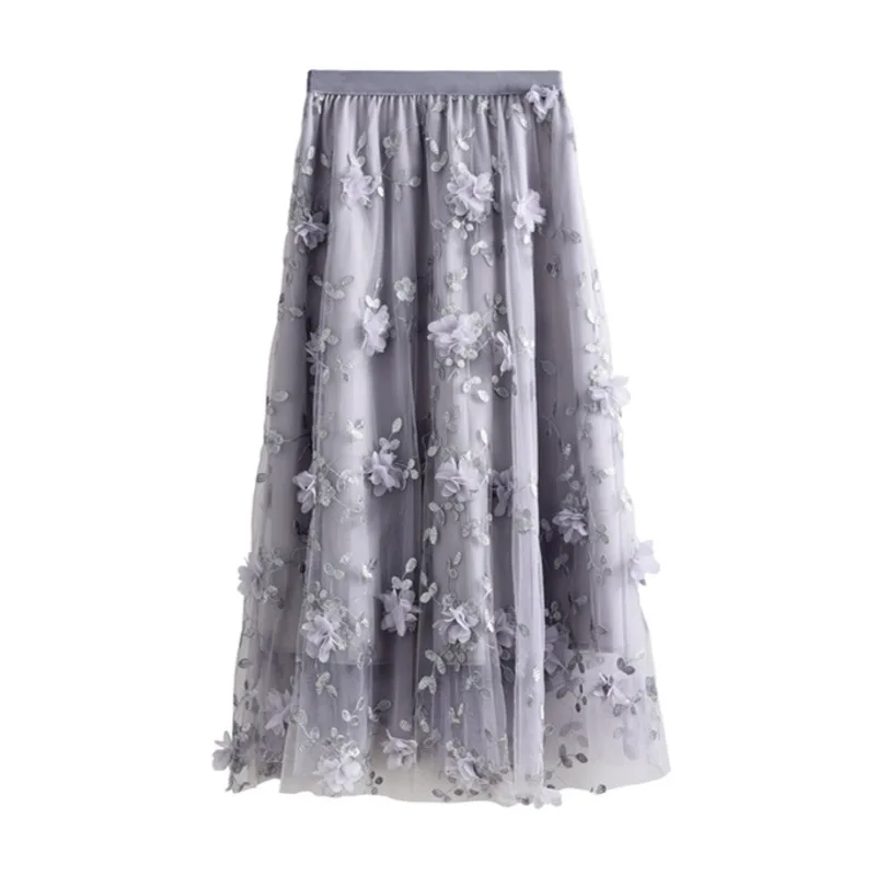 PEONFLY Women Skirts New 2020 Autumn Lace Elegant Skirts Casual Floral Embroidery Skirt For Women Mid Calf High Waist Mid Skirts
PEONFLY Women Skirts New 2020 Autumn Lace Elegant Skirts Casual Floral Embroidery Skirt For Women Mid Calf High Waist Mid Skirts