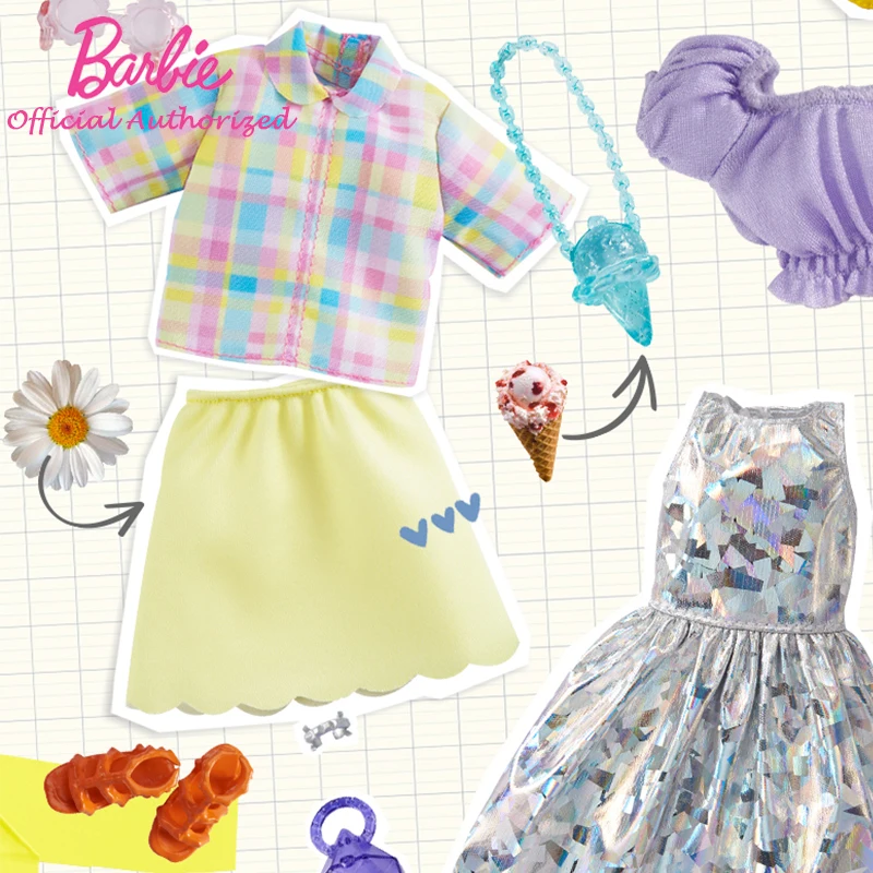 Оригинальная кукла Барби, аксессуары для одежды, брендовая коробка, модная юбка, обувь, игровой набор, детские игрушки, нарядная девочка, под...
Оригинальная кукла Барби, аксессуары для одежды, брендовая коробка, модная юбка, обувь, игровой набор, детские игрушки, нарядная девочка, под...