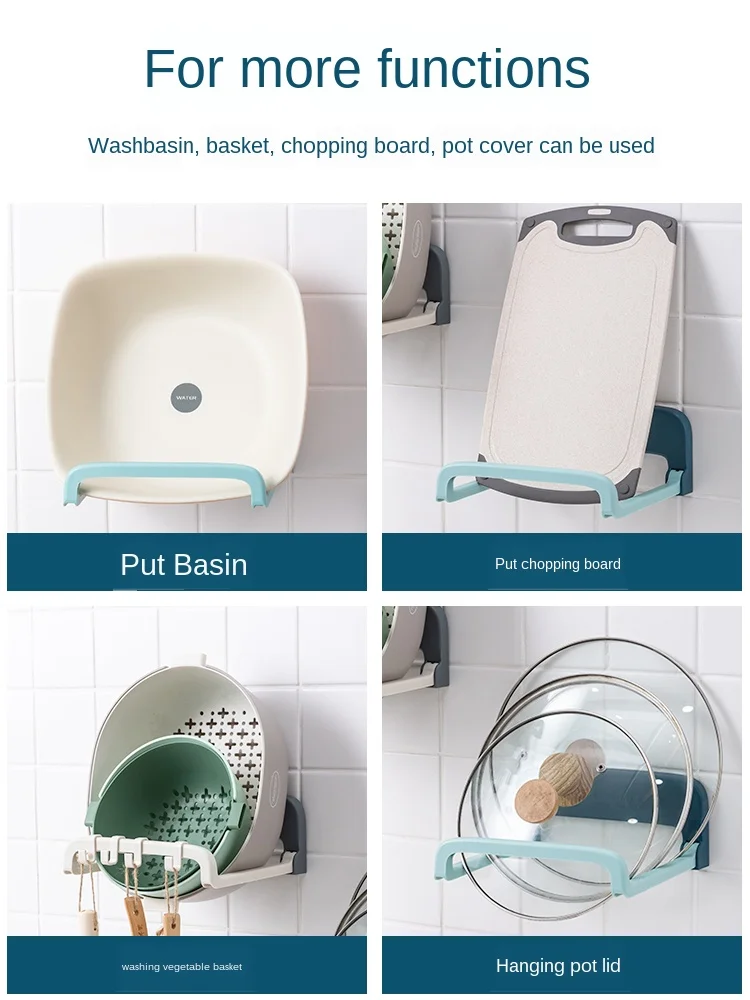 Household toilet foldable wall hanging non-perforated plastic storage rack for bathroom with washbasin rack Punch-free
Household toilet foldable wall hanging non-perforated plastic storage rack for bathroom with washbasin rack Punch-free