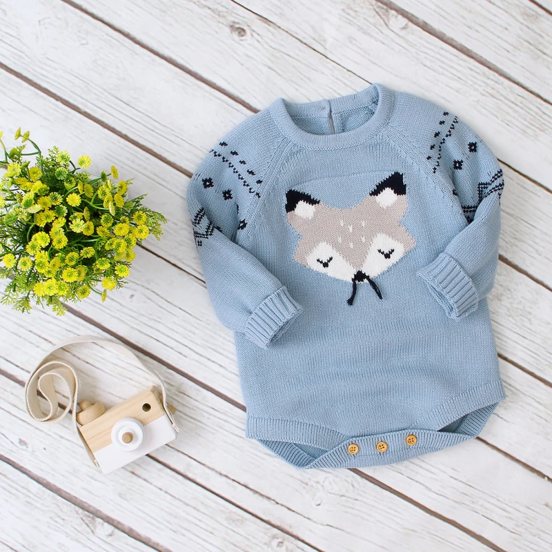 Baby Boys Romper Summer Infant Unisex Long-sleeved Cartoon Fox Infant Baby Clothing One Piece Summer Unisex Bodysuits One-Pieces
Baby Boys Romper Summer Infant Unisex Long-sleeved Cartoon Fox Infant Baby Clothing One Piece Summer Unisex Bodysuits One-Pieces