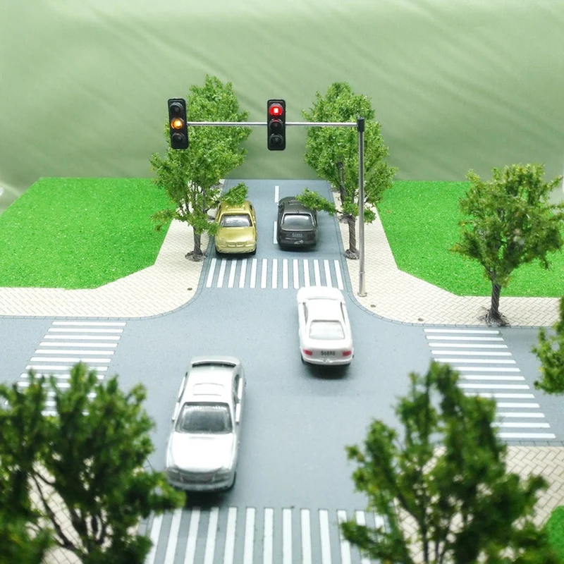 3 Color Traffic Light Signals Ho Oo Scale Model 6Led For Diy Sand Table Crossing Street Construction Model 4
3 Color Traffic Light Signals Ho Oo Scale Model 6Led For Diy Sand Table Crossing Street Construction Model 4