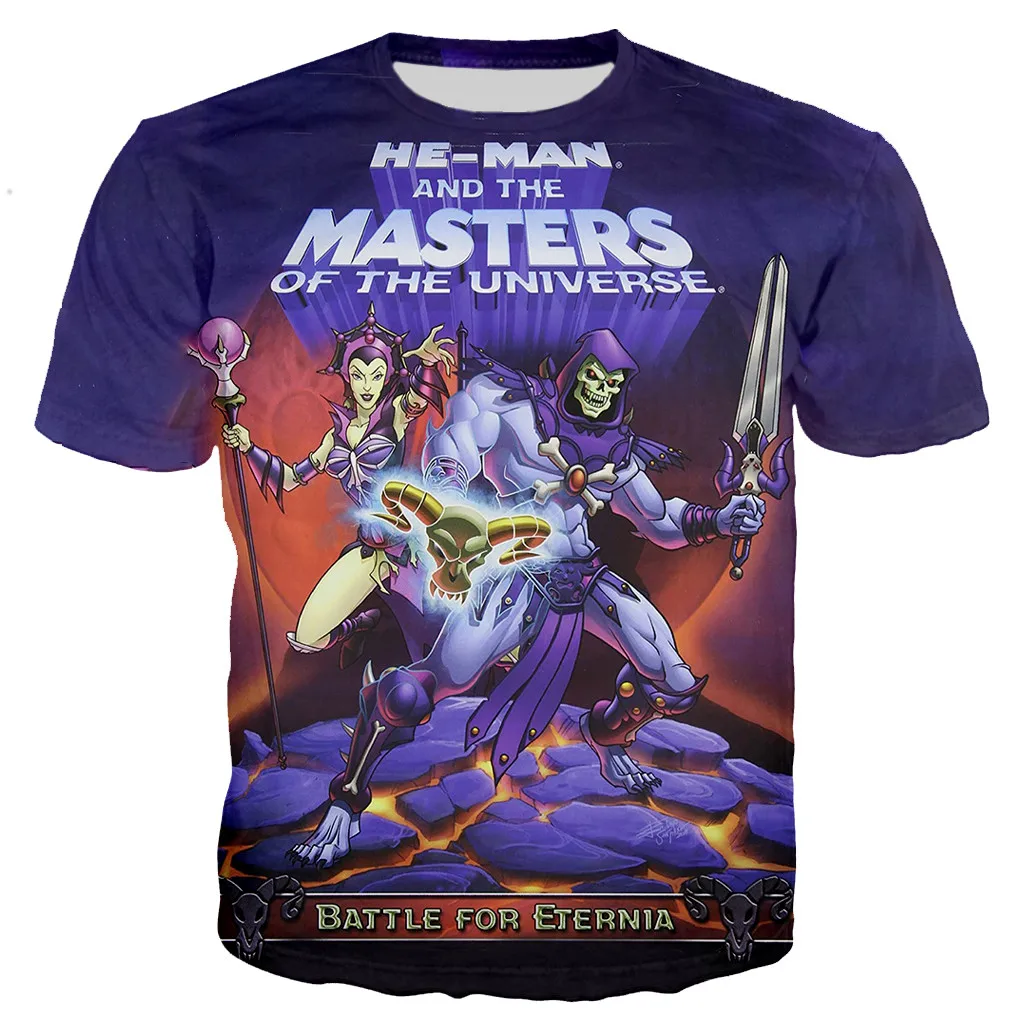 He man and The Masters of The Universe t shirt men/women New 3D printed t-shirts casual Harajuku style tshirt streetwear tops
He man and The Masters of The Universe t shirt men/women New 3D printed t-shirts casual Harajuku style tshirt streetwear tops