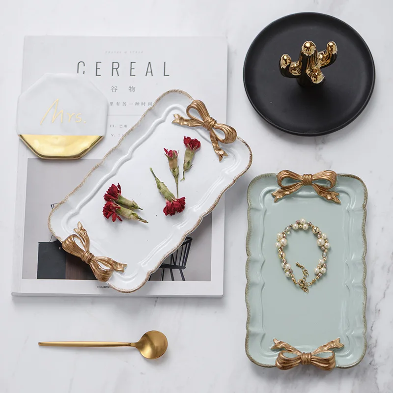 European Retro Style Bowknot Resin Tray Jewelry Tray Jewelry Storage Tray Decoration Tray Fruit Decoration Tray
European Retro Style Bowknot Resin Tray Jewelry Tray Jewelry Storage Tray Decoration Tray Fruit Decoration Tray