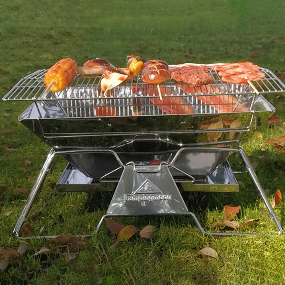 Foldable Lightweight Large Stainless Steel Barbecue Grill Net Rack for Outdoor Activities camping bbq
Foldable Lightweight Large Stainless Steel Barbecue Grill Net Rack for Outdoor Activities camping bbq