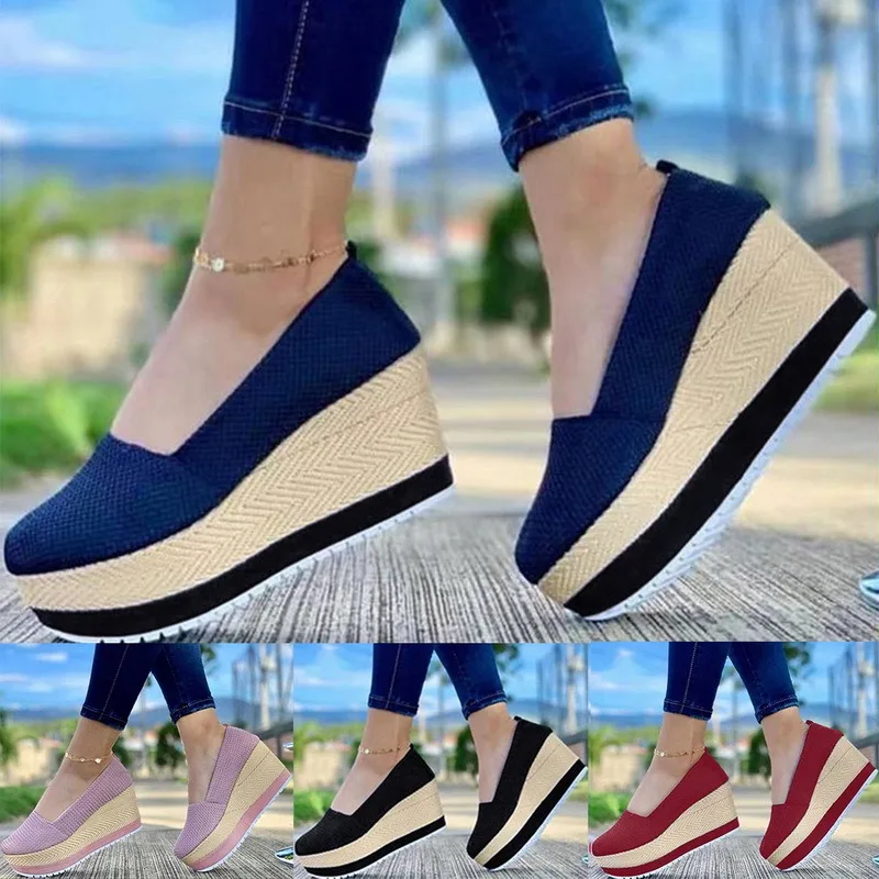 2021 New Female Flat Shoes Summer Vulcanized Shoes Solid Thick Bottom Women's Sandals Fashion Casual Woven Style Women Shoes
2021 New Female Flat Shoes Summer Vulcanized Shoes Solid Thick Bottom Women's Sandals Fashion Casual Woven Style Women Shoes