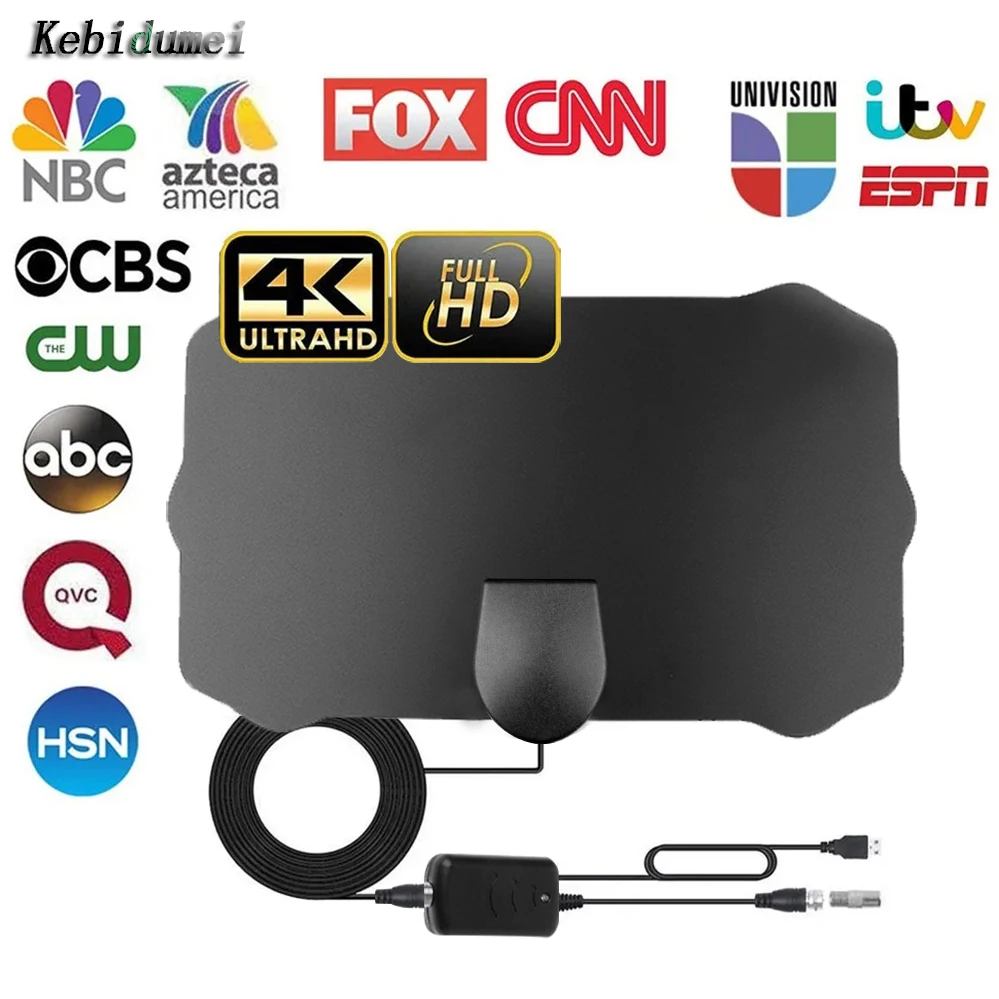 Цифровая ТВ-антенна kebidumei 8K 4K 1080P с усилителем сигнала
Цифровая ТВ-антенна kebidumei 8K 4K 1080P с усилителем сигнала