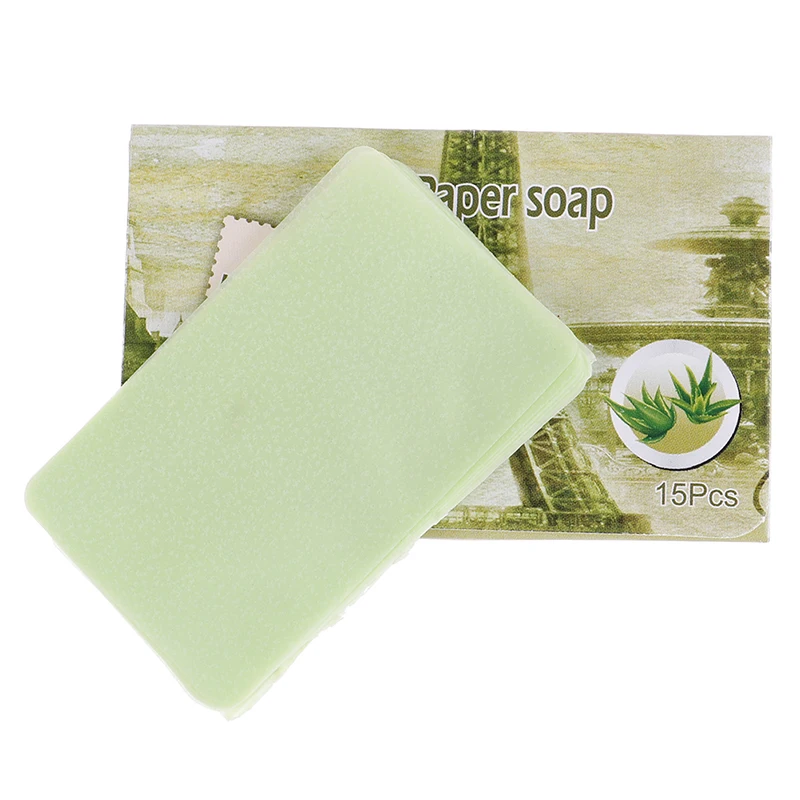 15PCS/Box Paper Cleaning Soaps Portable Hand Wash Soap Papers Scented Slice Washing Hand Bath Travel Scented Foaming Small Soap
15PCS/Box Paper Cleaning Soaps Portable Hand Wash Soap Papers Scented Slice Washing Hand Bath Travel Scented Foaming Small Soap