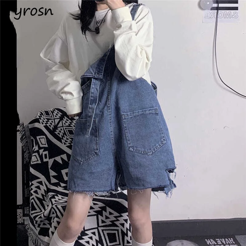 Женские комбинезоны с дырками в стиле хип-хоп, модная шикарная уличная одежда в стиле ольччан, повседневная универсальная летняя винтажная простая одежда с высокой талией для студентов
Женские комбинезоны с дырками в стиле хип-хоп, модная шикарная уличная одежда в стиле ольччан, повседневная универсальная летняя винтажная простая одежда с высокой талией для студентов