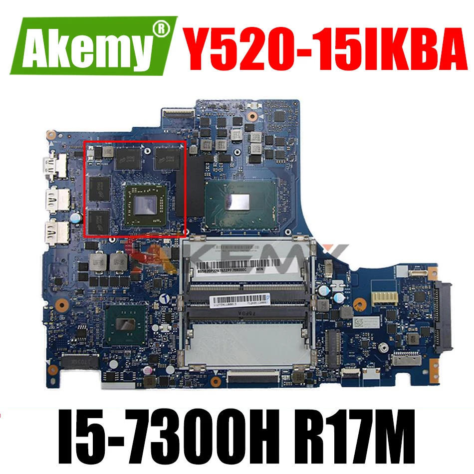 Applicable to Y520-15IKBA notebook motherboard I5-7300H R17M number NM-B281 FRU 5B20P22983 5B20P22981
Applicable to Y520-15IKBA notebook motherboard I5-7300H R17M number NM-B281 FRU 5B20P22983 5B20P22981