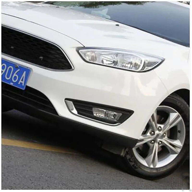 ABS Chrome Front Fog Lamps Cover Trim Fog Lights Trim Sticker for Ford Focus 4 MK4 2015 2016 2017 Car Accessories 2 Pcs/Set
ABS Chrome Front Fog Lamps Cover Trim Fog Lights Trim Sticker for Ford Focus 4 MK4 2015 2016 2017 Car Accessories 2 Pcs/Set