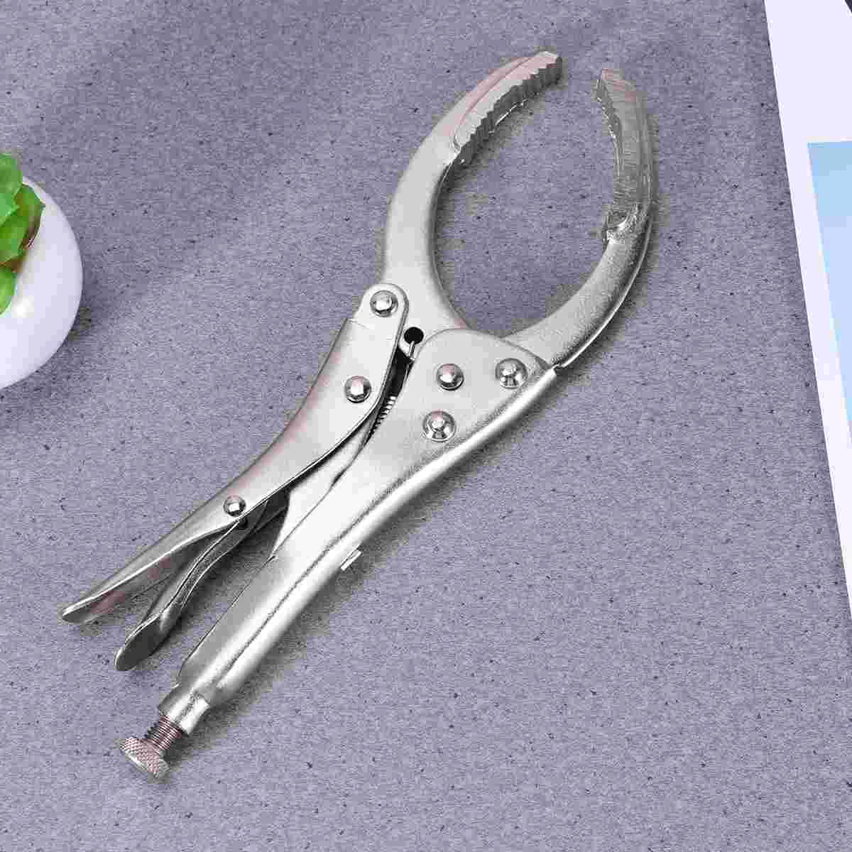 Clamp Type Oil Filter Wrench Adjustable Disassemble Auto Car Oil Filter Removal Tool Repair Tools Oil Grid Wrench Remover Silver
Clamp Type Oil Filter Wrench Adjustable Disassemble Auto Car Oil Filter Removal Tool Repair Tools Oil Grid Wrench Remover Silver