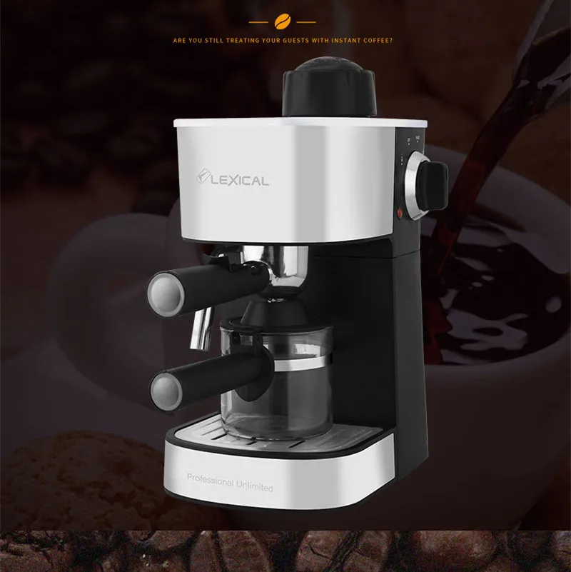 Espresso Coffee Machine Fully Automatic Italian Pump Espresso Household Small Semi-automatic Italian American Coffee Machine
Espresso Coffee Machine Fully Automatic Italian Pump Espresso Household Small Semi-automatic Italian American Coffee Machine